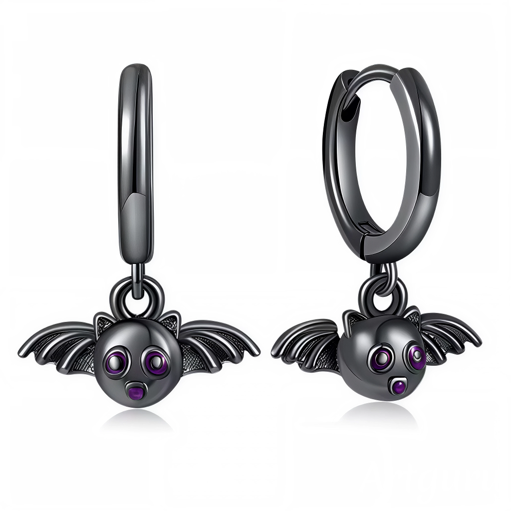 Paire de boucles d’oreilles représentant des chauves-souris, design détaillé et original, parfait pour un style fun et mystérieux.
Caractéristiques
– Argent 925
– Finition soignée et durable
– Taille adaptée pour un port confortable