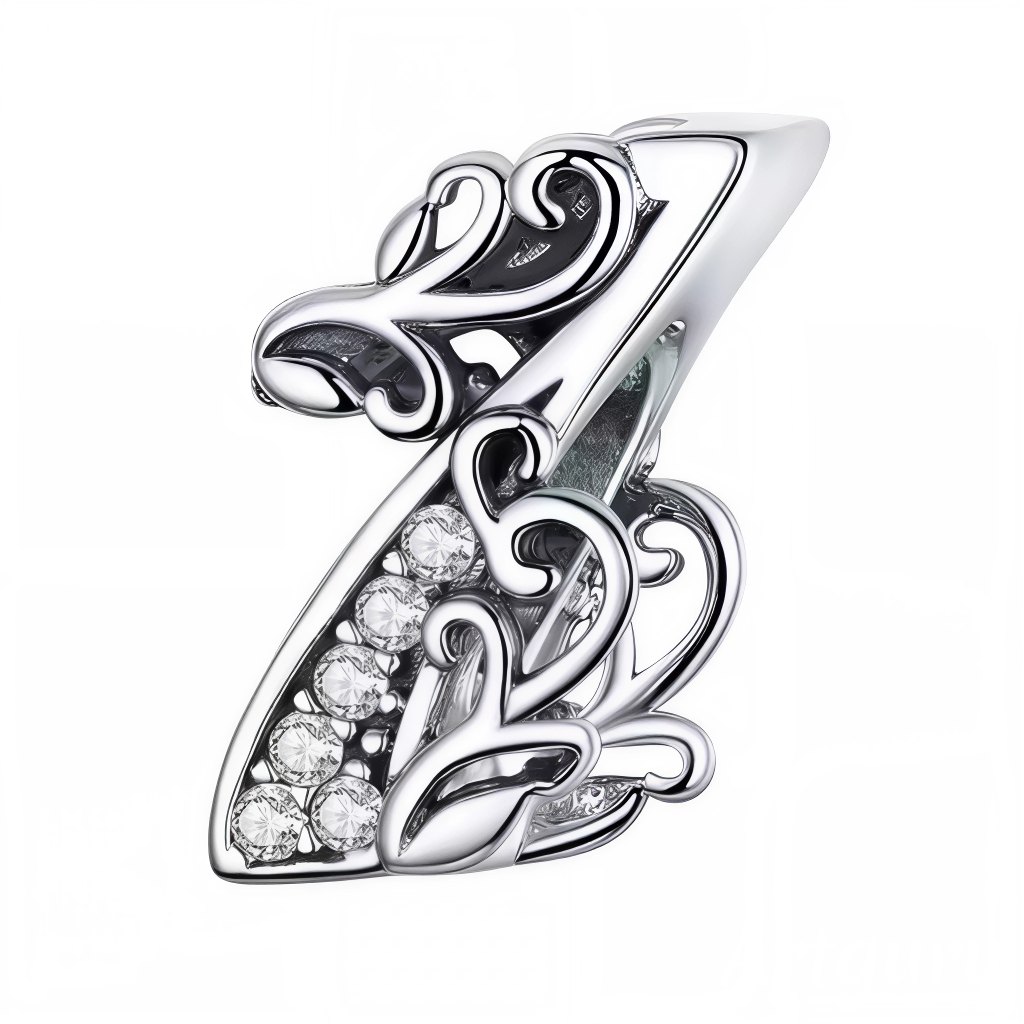 Personnalisez votre bracelet avec ce charm en forme de chiffre "1", fabriqué en argent 925. Un bijou simple et élégant, idéal pour marquer un chiffre important ou symboliser un moment spécial.