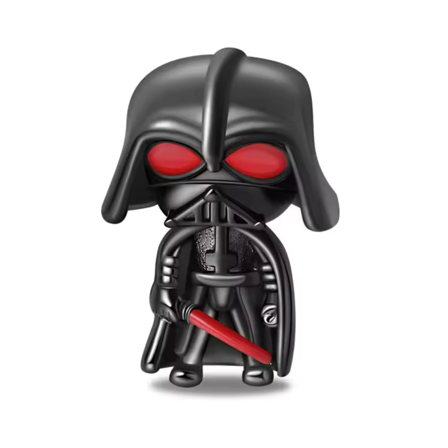 Embrassez le côté obscur de la Force avec ce Charm - Dark Vador, en argent sterling S925. Ce charm représente le casque emblématique de Dark Vador, l’un des personnages les plus iconiques de l’univers Star Wars. Parfait pour les fans de la saga galactique, ce charm est un ajout impressionnant à toute collection dédiée à l'univers de Star Wars.