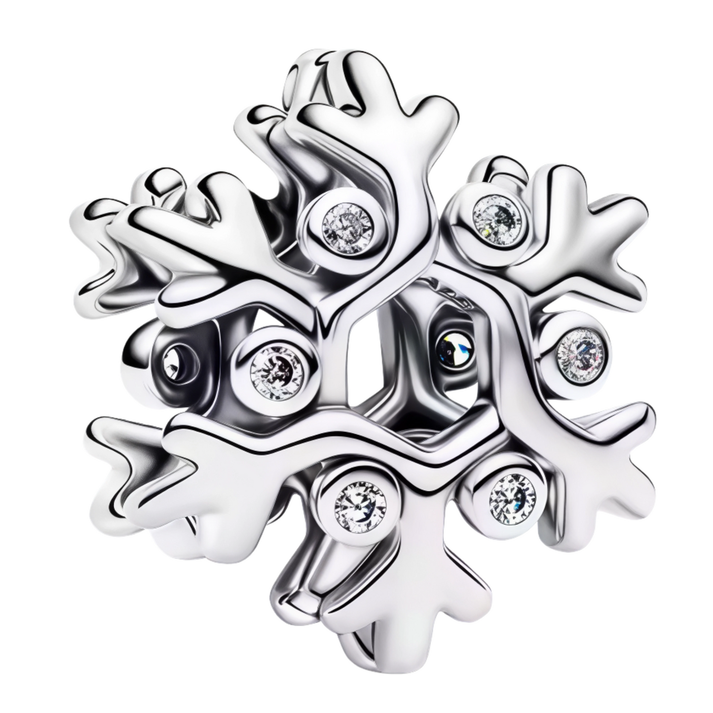 Ajoutez une touche hivernale et scintillante à votre bracelet avec ce charm en Argent 925 représentant un délicat flocon de neige. Orné de strass étincelants, il capture toute la magie et l’élégance de l’hiver.
Caractéristiques
– Matière : Argent 925 (S925).
– Design : Flocon de neige finement détaillé.
– Ornement : Strass brillants pour un effet scintillant.
– Style : Élégant, hivernal et raffiné.