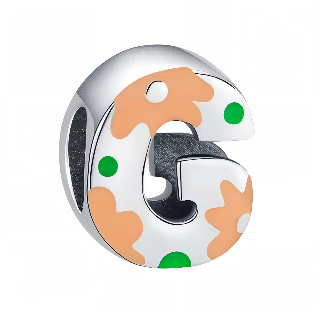 Apportez une touche d’originalité à votre bracelet avec ce charm en forme de lettre "G", réalisé en argent 925 et décoré de taches de couleur dans un style artistique. Un bijou unique et raffiné, parfait pour exprimer votre créativité, votre personnalité ou offrir un cadeau haut en couleur à un être cher.