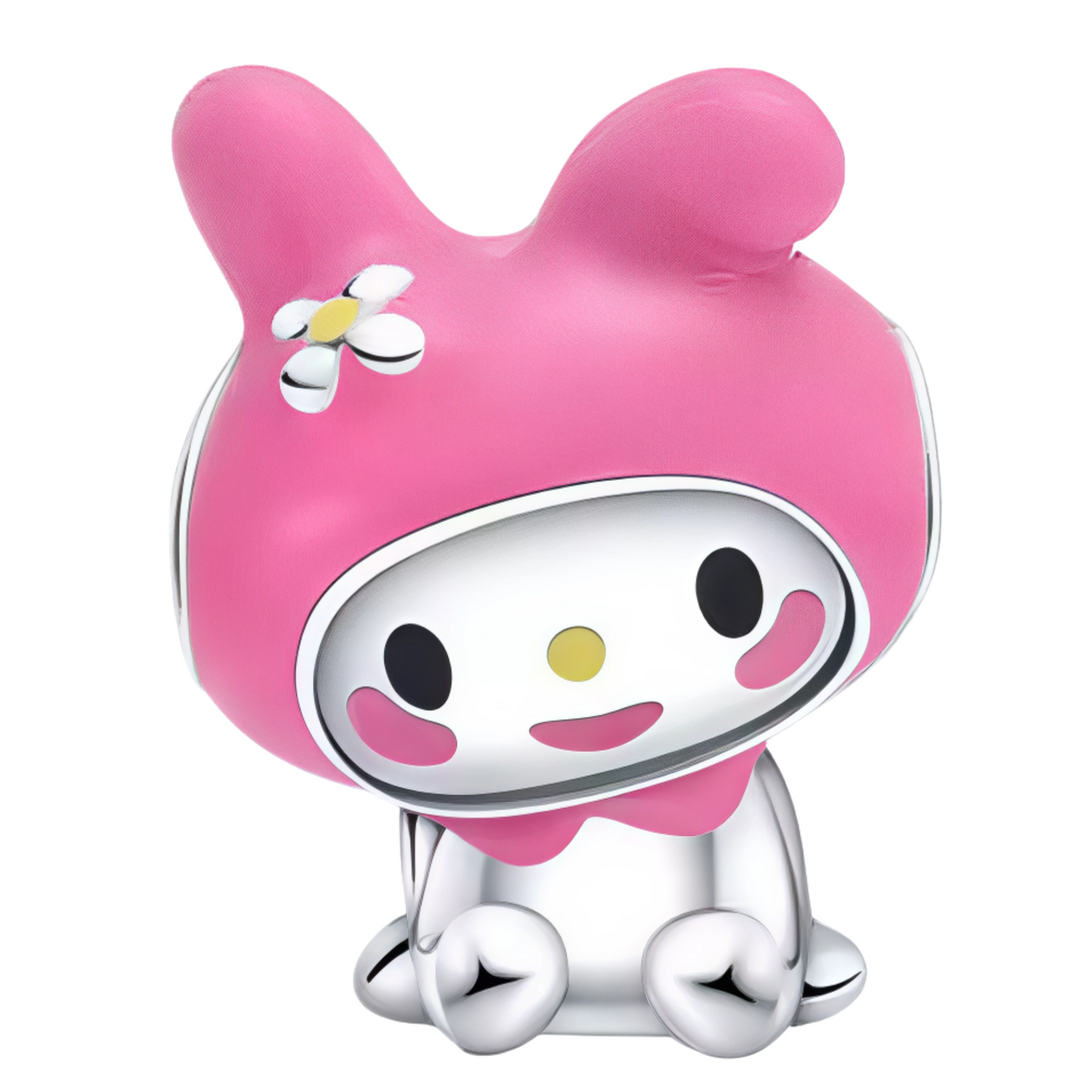Apportez une touche de douceur et de mignonnerie à votre collection avec ce charm en Argent 925 représentant My Melody, l’adorable lapine de l’univers Sanrio. Un bijou charmant et raffiné, idéal pour les amateurs de style kawaii.
Caractéristiques
– Matière : Argent 925
– Design : My Melody détaillée avec son petit bonnet
– Coloris : Argenté brillant
– Style : Kawaii, mignon et tendre