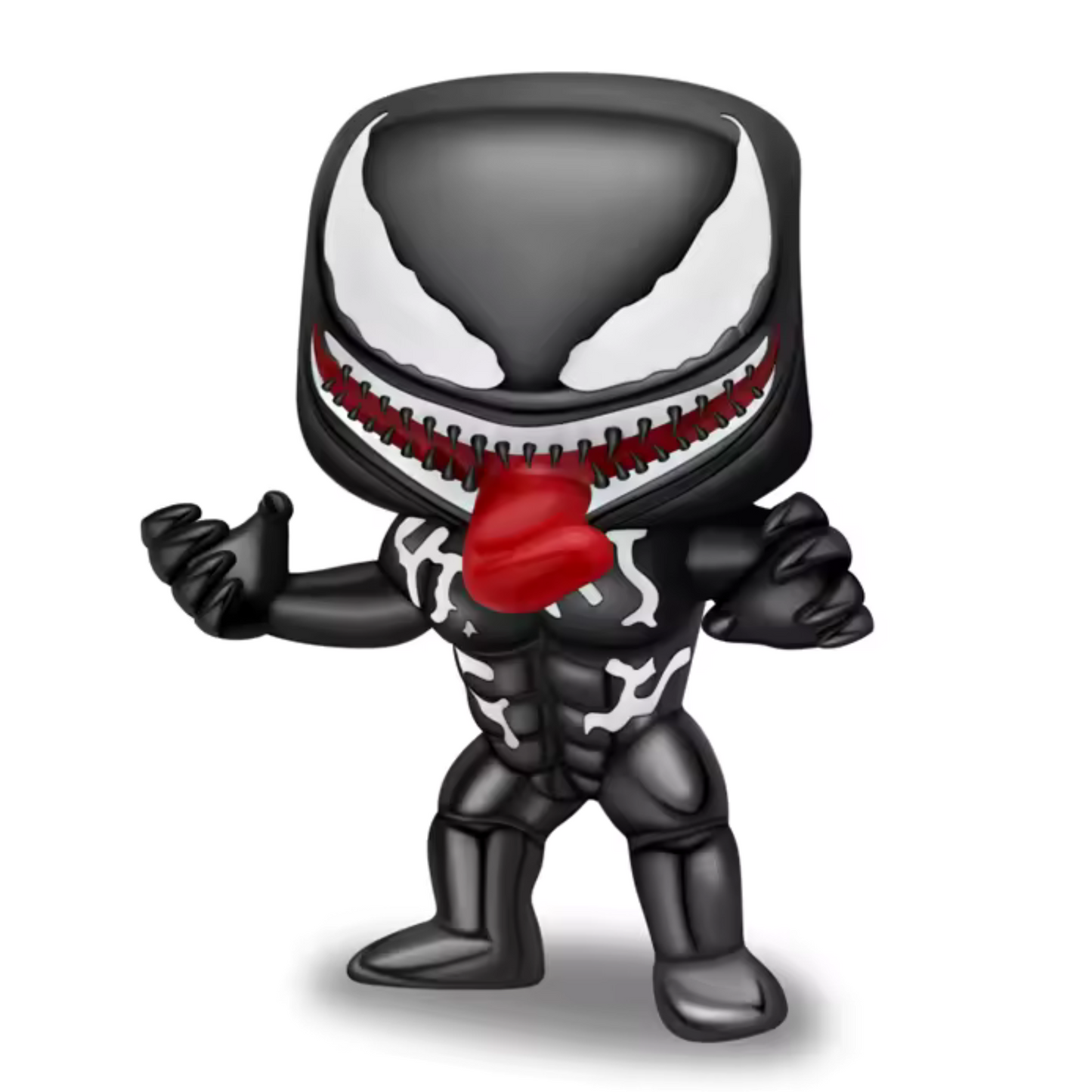 Ajoutez une touche audacieuse et mystérieuse à votre collection avec ce charm Venom Version 2. Fabriqué en métal noirci et rehaussé de détails argentés, ce charm capture l'intensité du personnage légendaire avec une finition détaillée et une expression féroce. Le design met en avant son visage emblématique, avec une langue sinueuse et des crocs acérés, symbolisant la dualité entre pouvoir et chaos. Parfait pour les fans de l'univers des super-héros et des anti-héros, ce charm est compatible avec les bracele