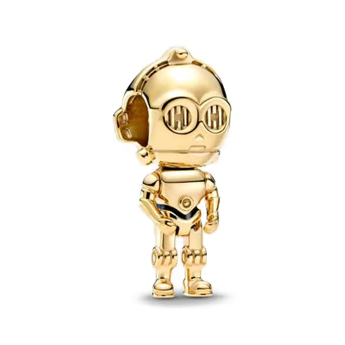 Apportez une touche d'élégance et de sophistication galactique à votre collection avec ce charm représentant C-3PO, le droïde emblématique de Star Wars. Conçu en argent sterling S925 avec une finition dorée, ce charm capture parfaitement les détails distinctifs et le design raffiné de C-3PO.