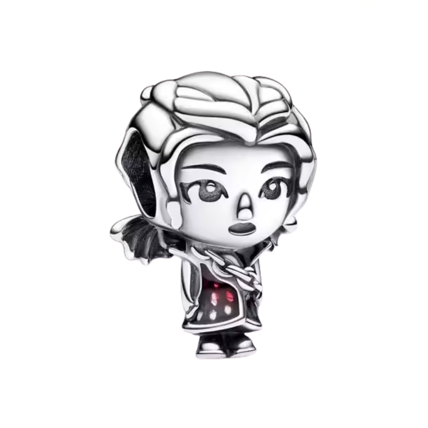 Incarne la force, la grâce et la puissance avec ce charm argenté représentant Daenerys Targaryen, l’une des figures les plus emblématiques de Game of Thrones. Fabriqué en argent 925, ce bijou rend hommage à la Reine des Dragons, symbole de détermination, de liberté et de destin. Son design finement sculpté reflète son charisme unique et son lien mystique avec ses dragons.