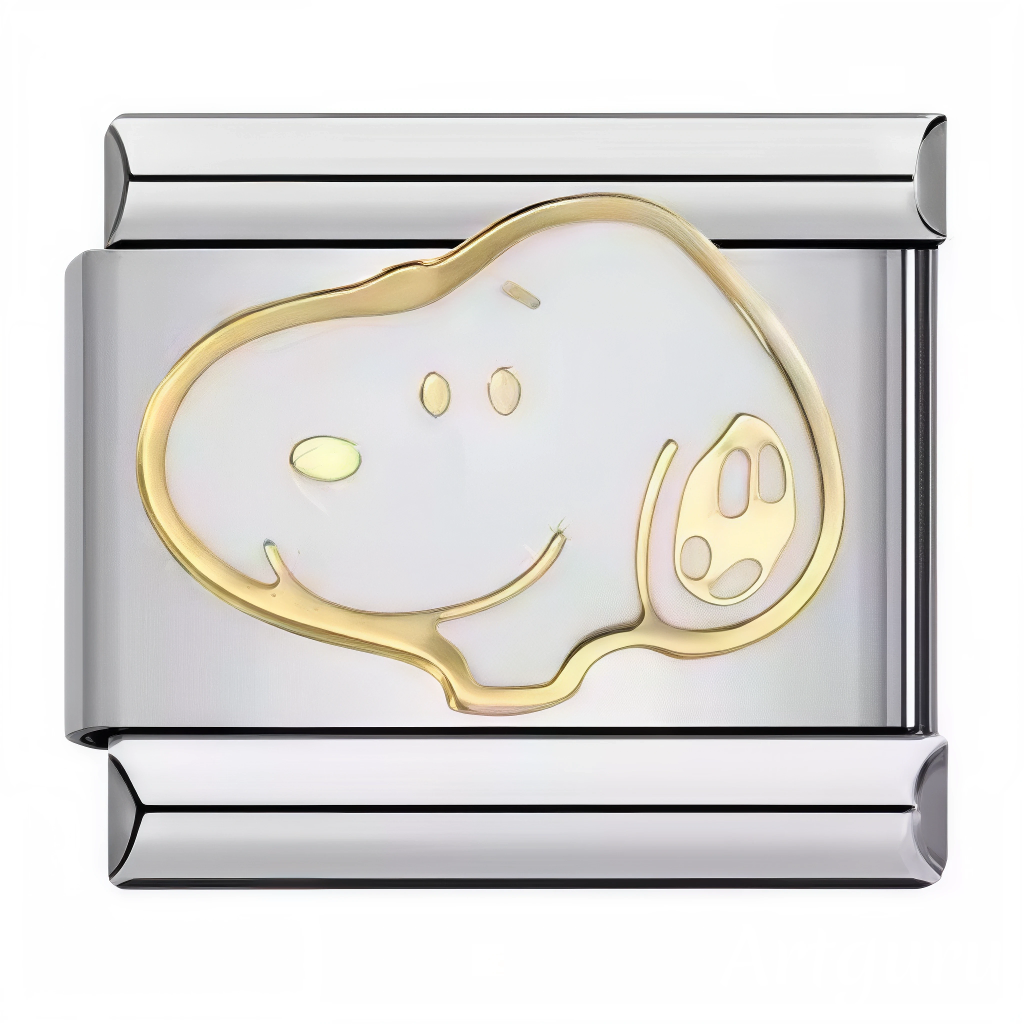 Ce charm italien minimaliste représente le visage iconique de Snoopy, symbole intemporel de tendresse et de bonne humeur. Fabriqué en acier inoxydable de haute qualité, il combine robustesse et finition soignée pour un rendu élégant. Facile à fixer, il s’adapte à nos bracelets composés de 17 maillons extensibles et réglables, convenant à toutes les tailles de poignet. Compatible avec tous nos charms italiens, il est idéal pour personnaliser votre bracelet avec une touche discrète et attachante.