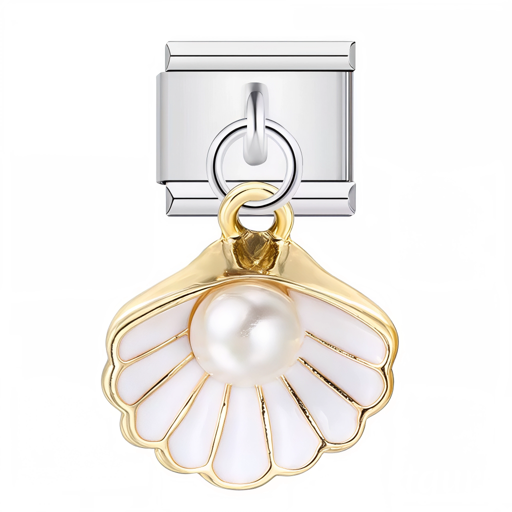 Charm pendentif italien en argent 925 représentant un coquillage blanc délicat orné d’une petite perle, pour un style marin et élégant sur vos bracelets ou colliers.
Caractéristiques
– Métal : argent 925
– Design : coquillage blanc avec perle
– Type : pendentif
– Finition soignée et élégante