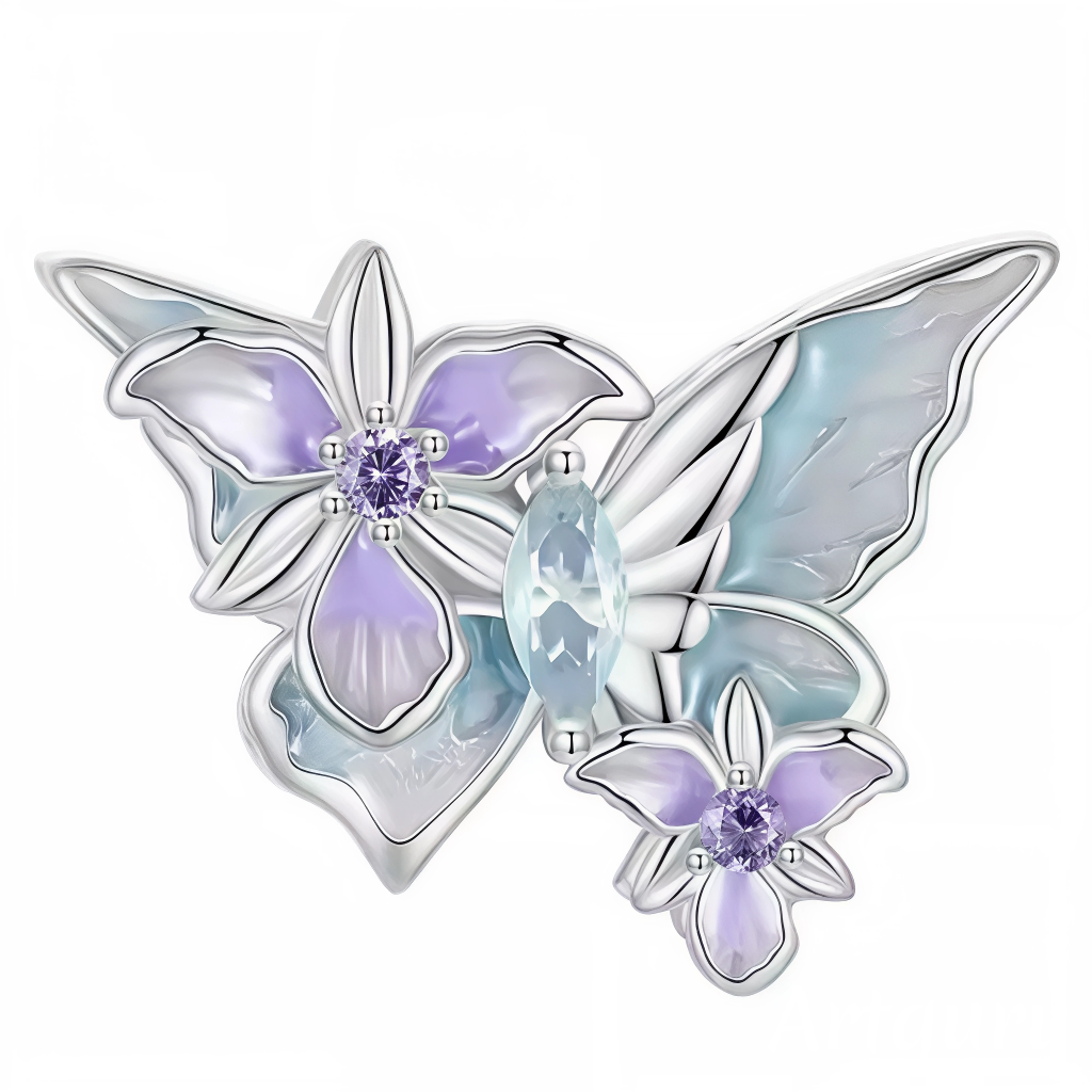 Un charm en Argent 925 représentant un papillon bleu posé sur une fleur violette, apportant une touche délicate et colorée à votre bracelet.
Caractéristiques
– Matière : Argent 925
– Design : Papillon bleu sur fleur violette
– Style : Féminin, poétique et printanier