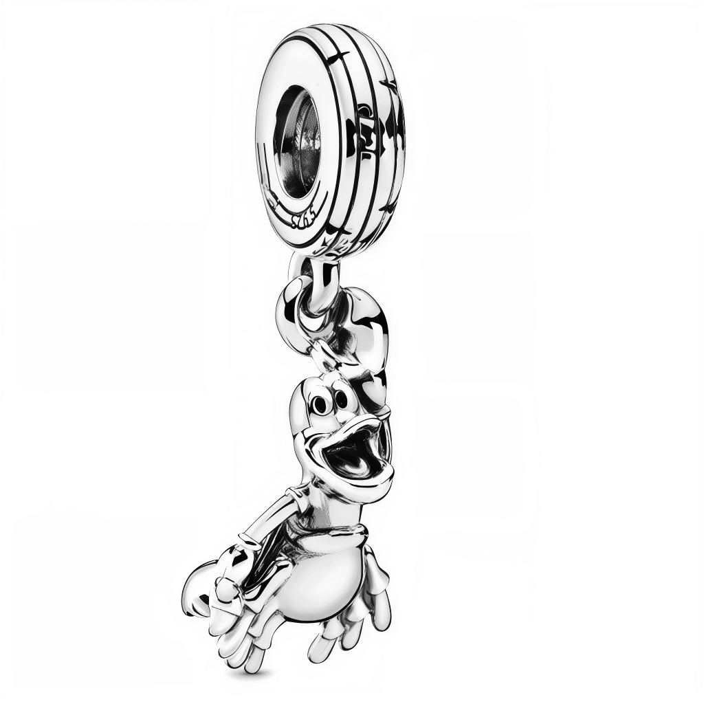Ajoutez une touche de fantaisie et de couleur à votre collection avec ce charm en Argent 925 représentant Sébastien, le célèbre crabe de La Petite Sirène. Un bijou amusant et raffiné, parfait pour sublimer vos bracelets ou colliers avec charme et originalité.
Caractéristiques
– Matière : Argent 925
– Design : Sébastien finement détaillé
– Coloris : Argenté avec touches colorées selon le personnage
– Style : Fantaisie, amusant et élégant
