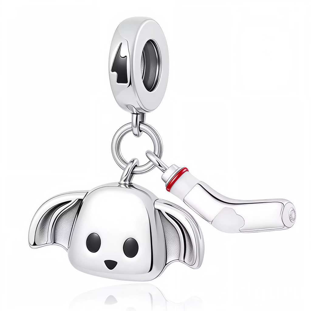 Ajoutez une touche magique et adorable à votre collection avec ce charm pendentif en Argent 925 (S925), représentant Dobby tenant sa célèbre chaussette. Un bijou plein de charme et d’émotion parfait pour sublimer vos bracelets ou colliers et rendre hommage à cet elfe loyal.
Caractéristiques
– Matière : Argent 925 (S925).
– Design : Dobby avec chaussette détaillée.
– Coloris : Argenté brillant.
– Compatibilité : Convient aux bracelets à charms type Pandora et colliers.
– Style : Magique, adorable et émouvan