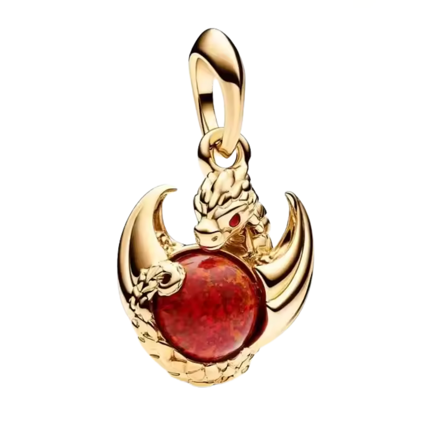 Plongez dans l'univers épique de Game of Thrones avec ce charm pendentif représentant un majestueux dragon. Symbole de puissance et de mystère, ce charm capture l'essence des dragons légendaires qui parcourent les cieux de Westeros. Fabriqué avec une attention particulière aux détails, ce pendentif est idéal pour tous les fans de la saga, que vous soyez fidèle aux Stark, Lannister ou Targaryen.