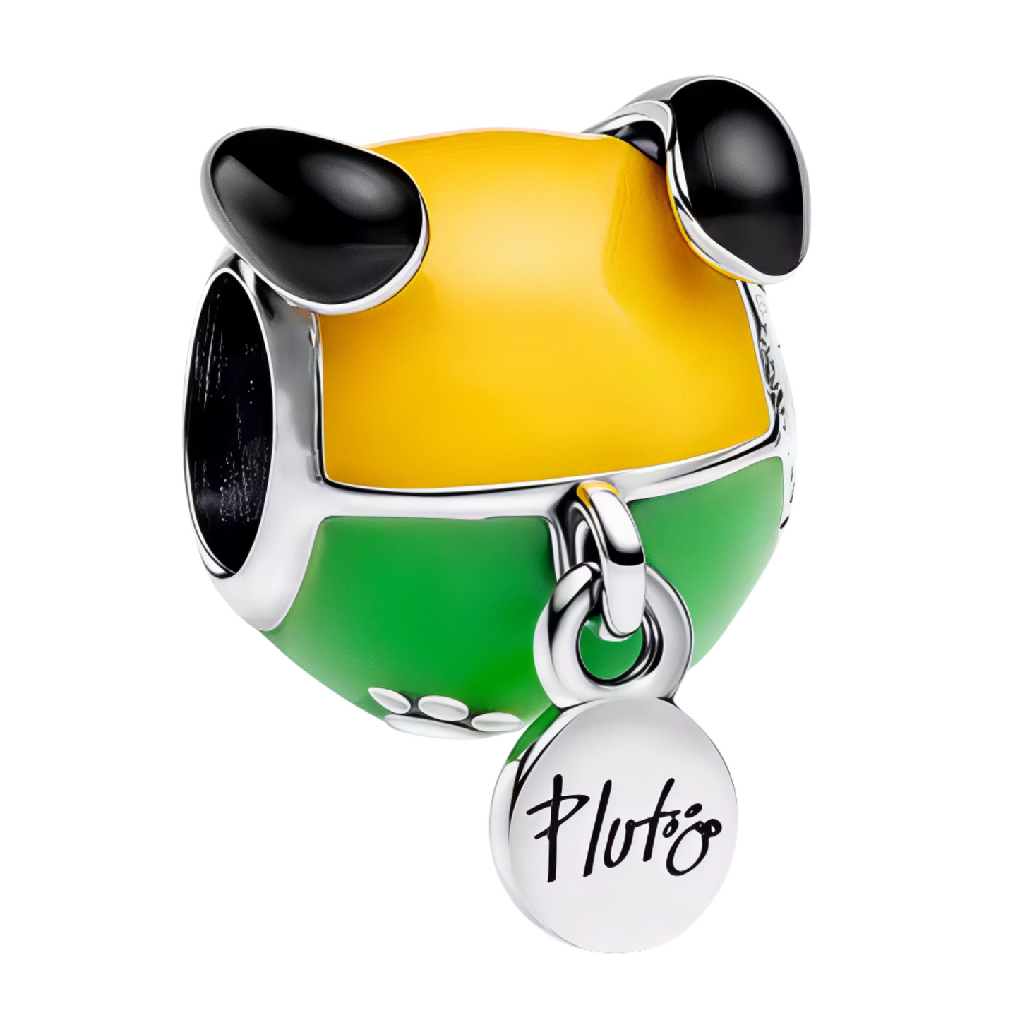 Ajoutez une touche adorable et colorée à votre collection avec ce charm rond en Argent 925 (S925), orné des oreilles et du médaillon emblématique de Pluto Un bijou charmant et ludique parfait pour sublimer vos bracelets et célébrer l’esprit joyeux de ce personnage Disney
Caractéristiques
– Matière : Argent 925 (S925)
– Design : Charm rond avec oreilles et médaillon de Pluto détaillés
– Coloris : Couleurs vives représentant Pluto
– Compatibilité : Convient aux bracelets à charms type Pandora
– Style : Adora
