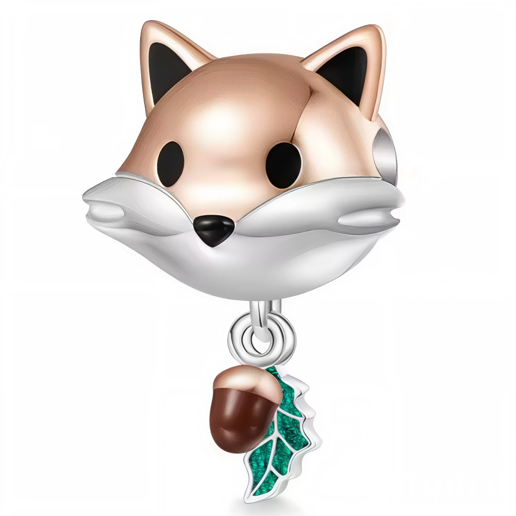 Ajoutez une touche de nature et de malice à votre collection avec ce charm en Argent 925, représentant une tête de renard accompagnée d’un petit gland et d’une feuille finement détaillés. Un bijou adorable et raffiné, parfait pour vos bracelets ou créations personnalisées.
Caractéristiques
– Matière : Argent 925
– Design : Tête de renard avec gland et feuille
– Style : Naturel, mignon et raffiné