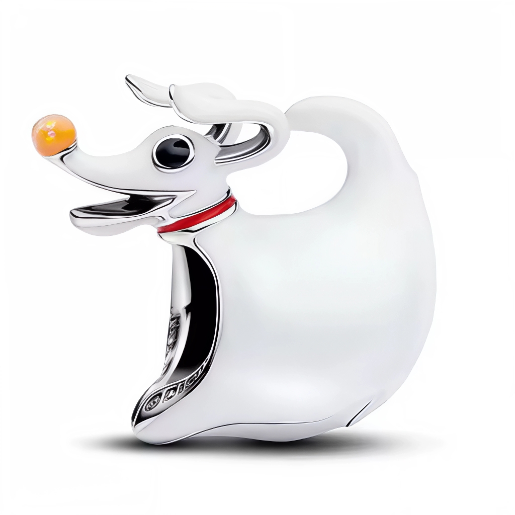 Apportez une touche fantomatique et adorable à votre collection avec ce charm en Argent 925 (S925), représentant Zéro, le chien fantôme fidèle de Jack Skellington (L'étrange noël de Monsieur Jack). Un bijou unique et plein de charme parfait pour sublimer vos bracelets et colliers avec l’esprit d’Halloween.
Caractéristiques
– Matière : Argent 925 (S925).
– Design : Zéro détaillé et fantomatique.
– Coloris : Argenté brillant avec touches lumineuses.
– Compatibilité : Convient aux bracelets à charms type Pand