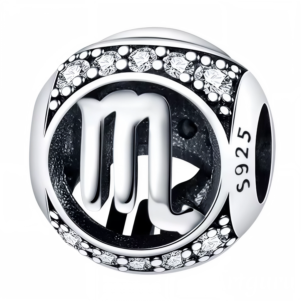 Exprimez votre intensité et votre mystère avec ce charm rond en Argent 925, orné du signe astrologique Scorpion et de strass scintillants. Un bijou captivant qui symbolise passion et force intérieure.
Caractéristiques
– Matière : Argent 925 (S925).
– Design : Charm rond avec signe du Scorpion et strass.
– Coloris : Argenté brillant avec éclat cristallin.
– Style : Astrologique, élégant et puissant.