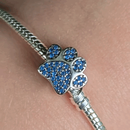 Exprimez votre amour pour les animaux avec ces superbes charms empreintes de patte. Finement travaillés en argent 925 et ornés de cristaux éclatants, ils symbolisent la fidélité et l'affection. Ces charms élégants sont parfaits pour personnaliser vos bracelets tout en ajoutant une touche de douceur.