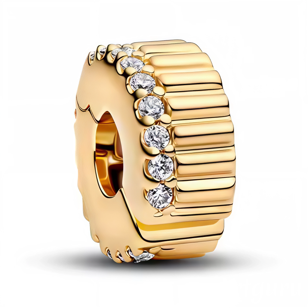 Ajoutez une touche d’éclat et de sophistication à votre collection avec ce clips en Argent 925, délicatement doré et orné de strass scintillants. Un accessoire élégant parfait pour sublimer vos bracelets avec finesse et brillance.
Caractéristiques
– Matière : Argent 925 (S925).
– Design : Clips doré avec strass étincelants.
– Coloris : Doré brillant avec éclat scintillant.
– Style : Élégant, raffiné et lumineux.