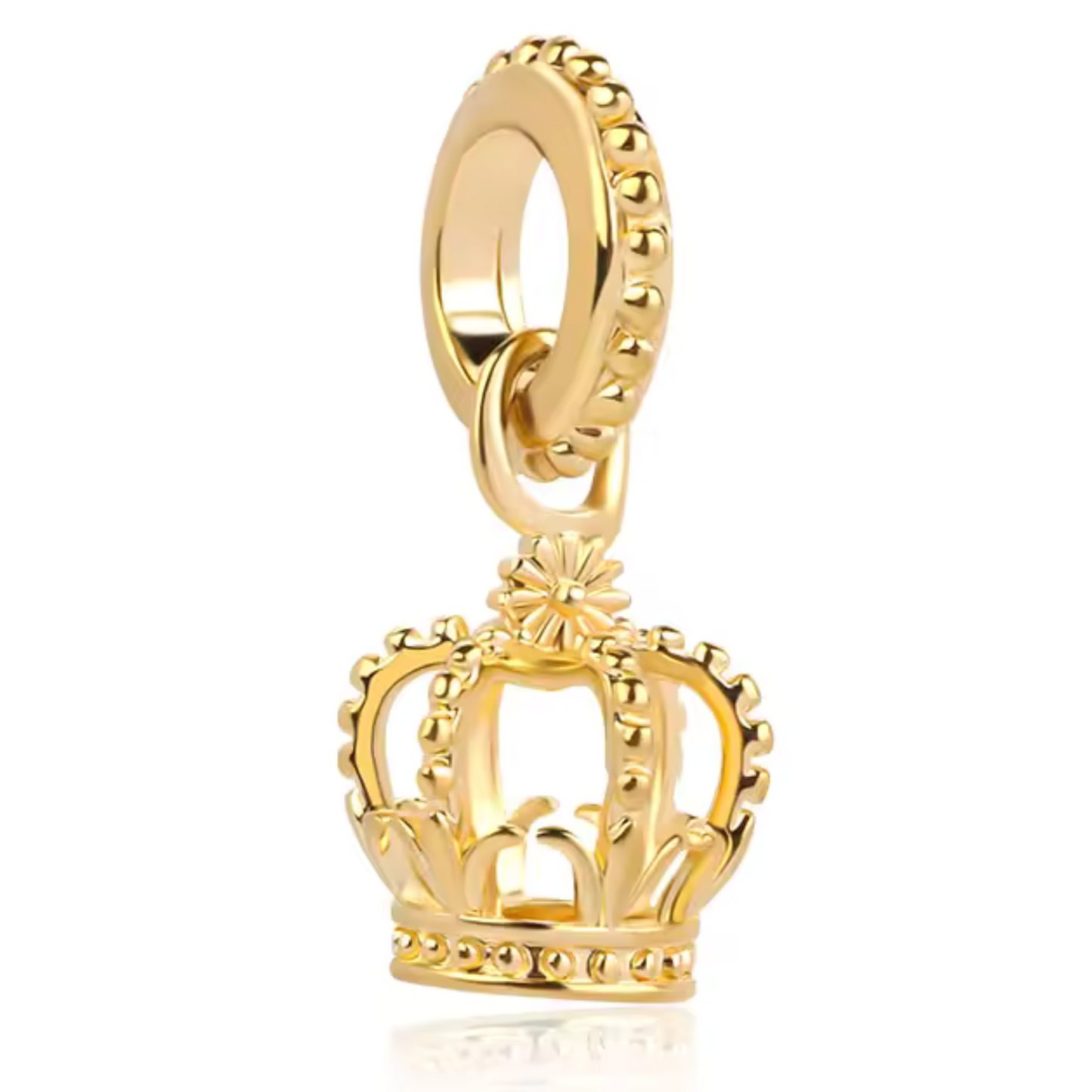 Golden Crown Pendant Charm