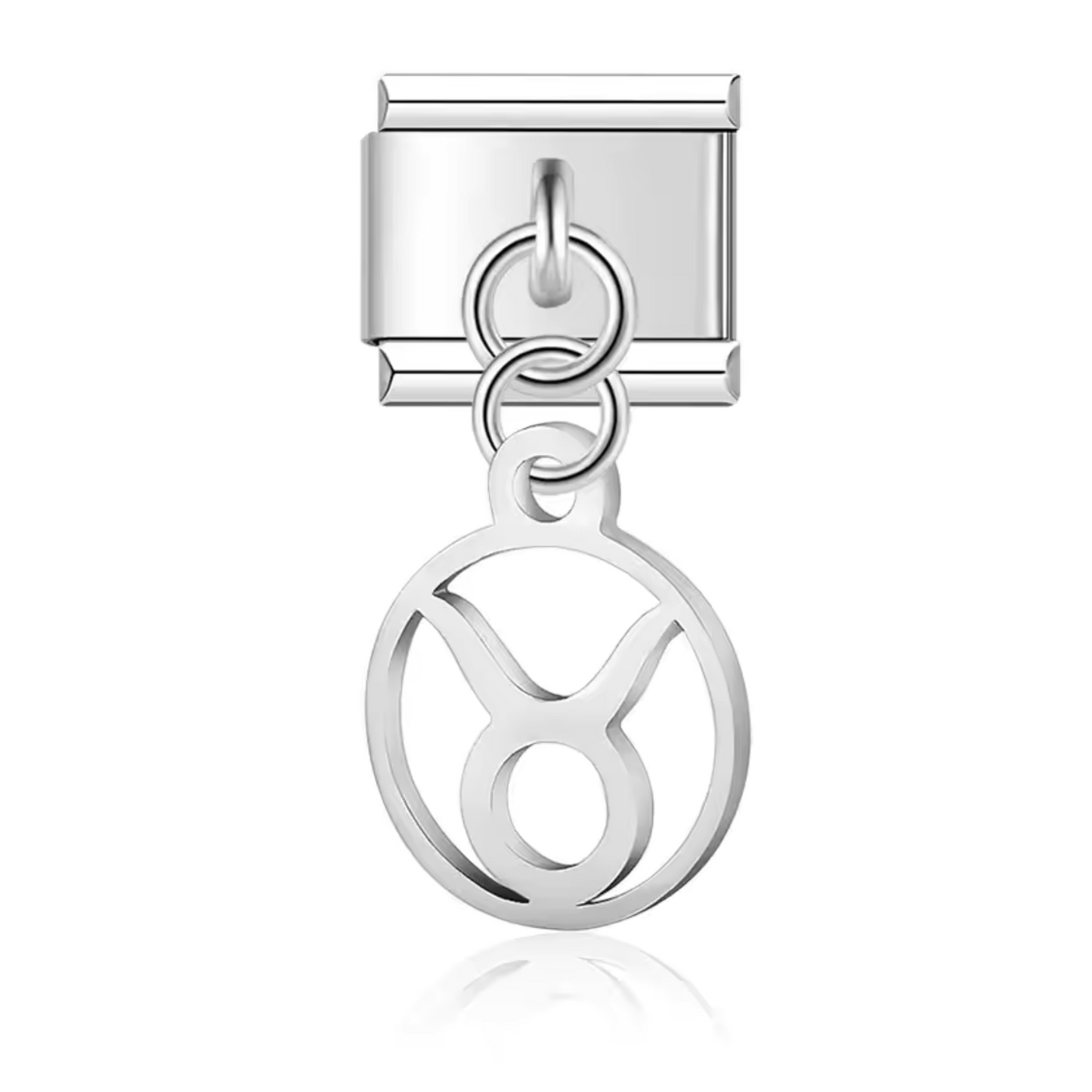 Italian Charm - Silver Zodiac Sign Pendant