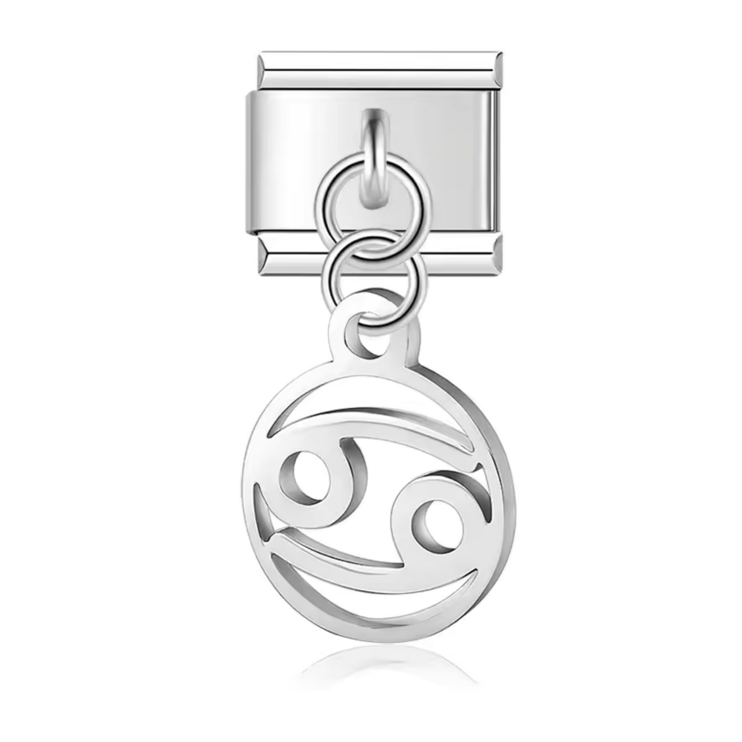 Italian Charm - Silver Zodiac Sign Pendant