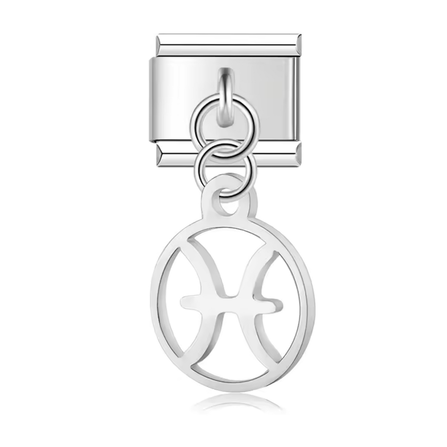 Italian Charm - Silver Zodiac Sign Pendant