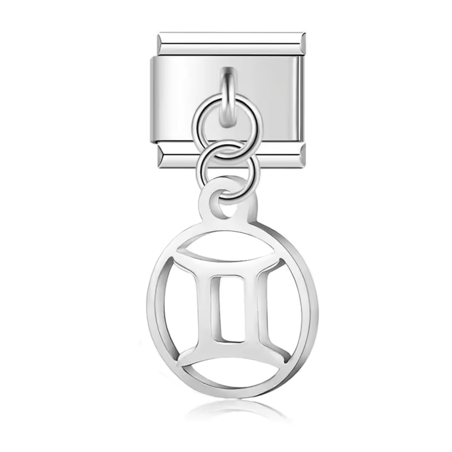 Italian Charm - Silver Zodiac Sign Pendant
