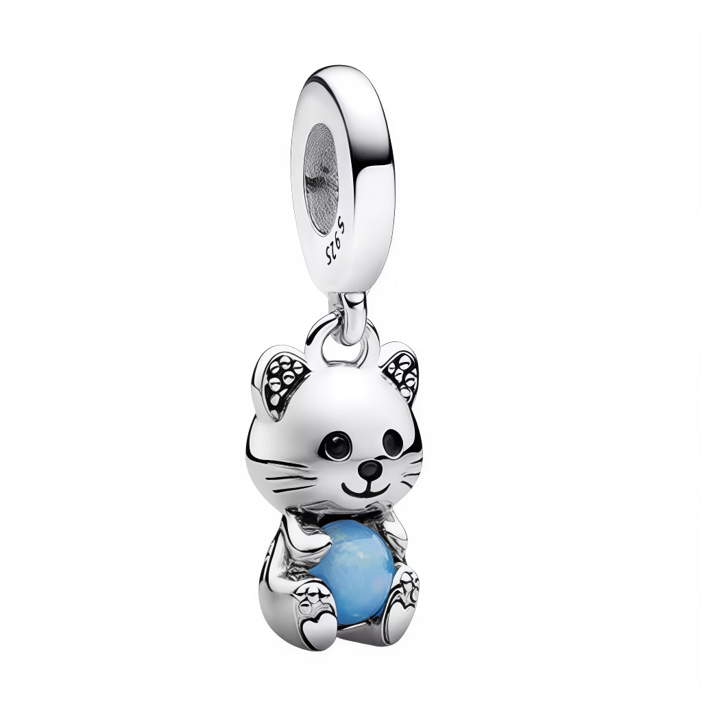 Charm-Anhänger - Verspieltes Kätzchen