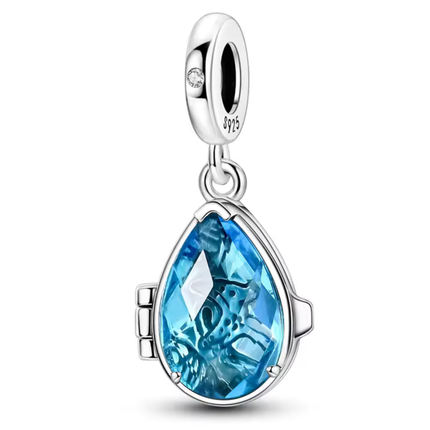 Charm Bleu Éclat – Élégance Minimaliste et Intemporelle