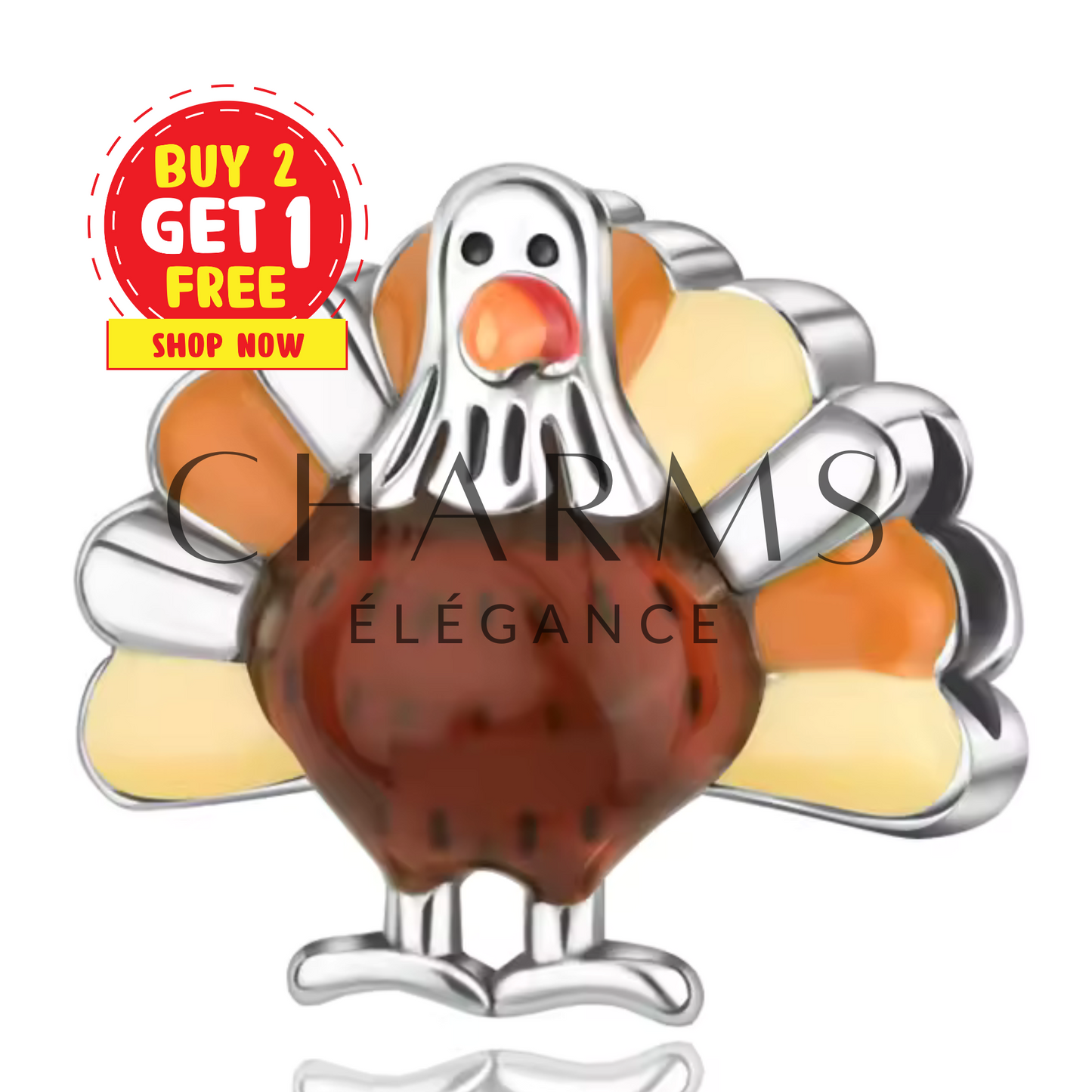 Thanksgiving Turkey Charm