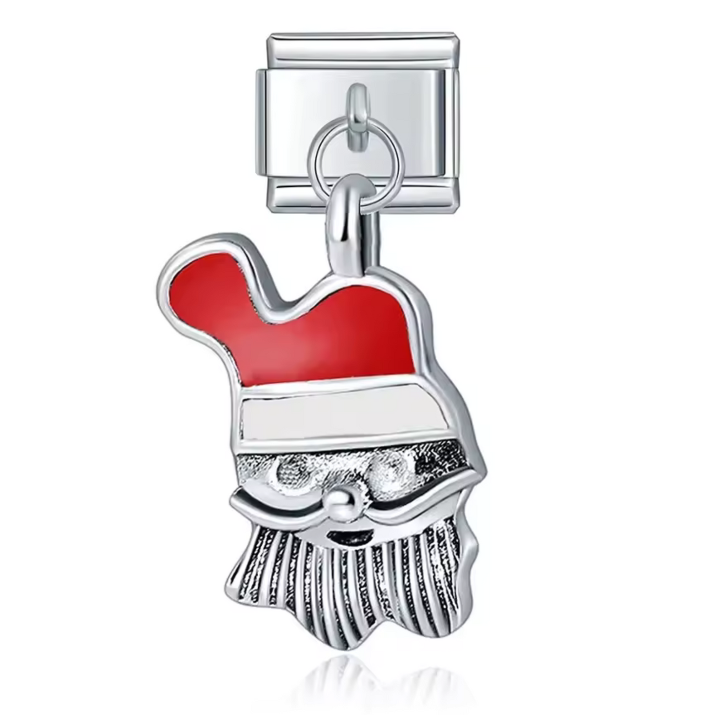 Charm Italien Pendentif – Père Noël - 2 versions disponibles