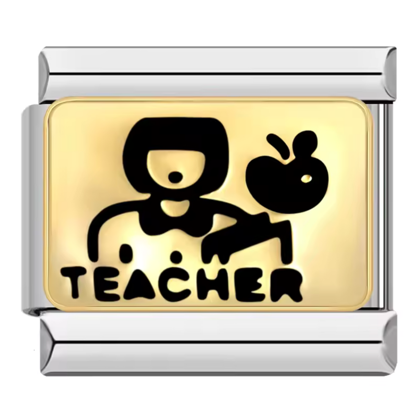 Silver Italian Charm – Professor