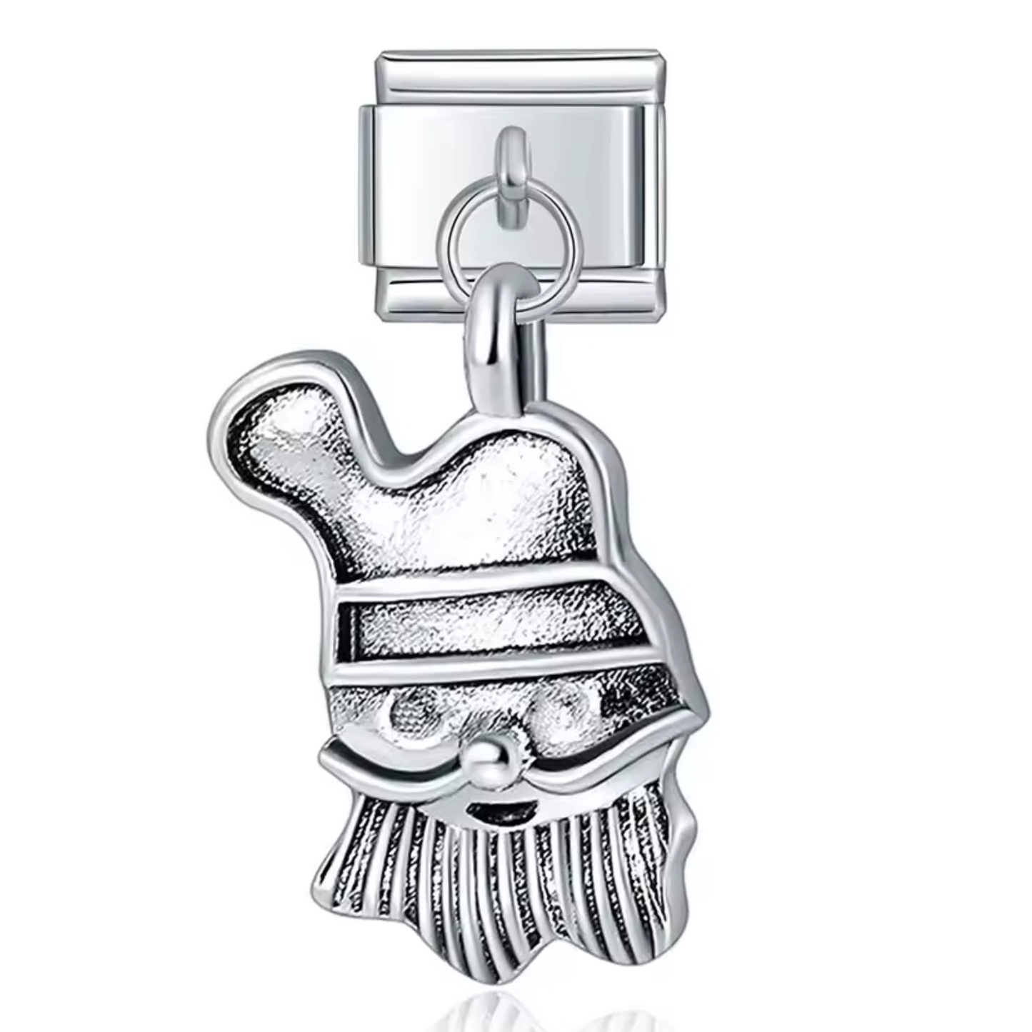 Charm Italien Pendentif – Père Noël - 2 versions disponibles