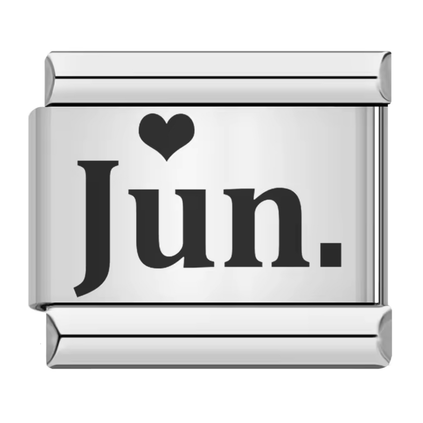 Silver Italian Charm – Month