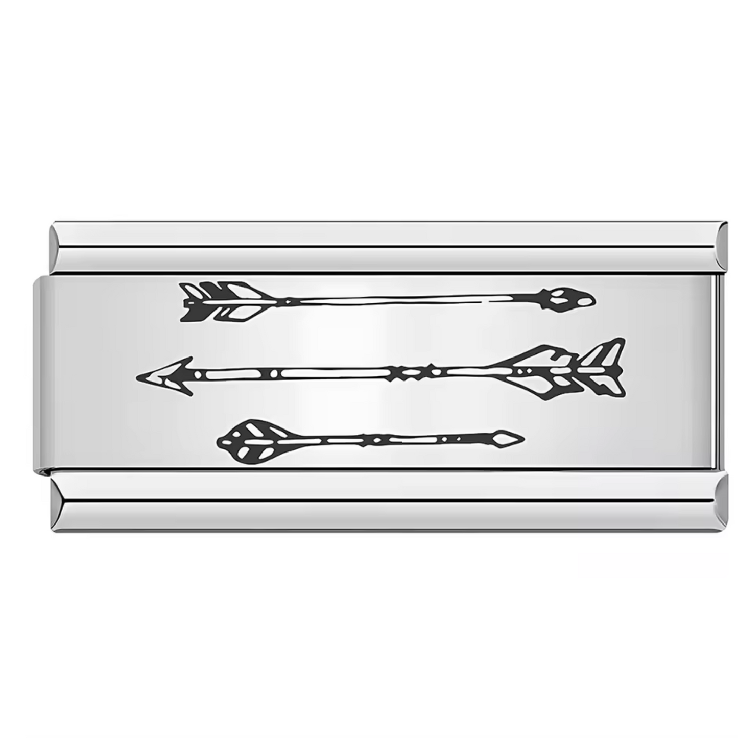 Silver Italian Charm – Arrows