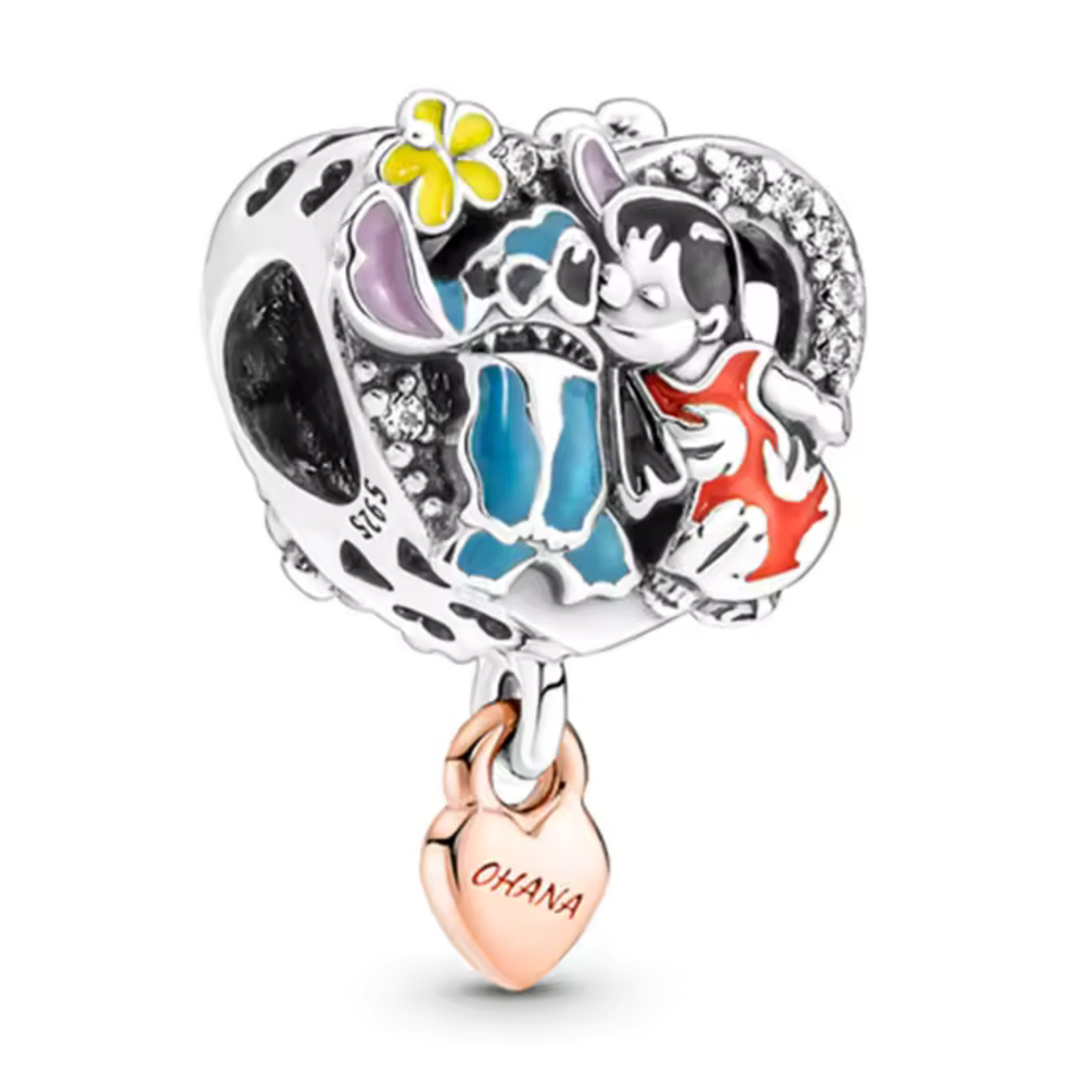 Lilo und Stitch Herz-Charm
