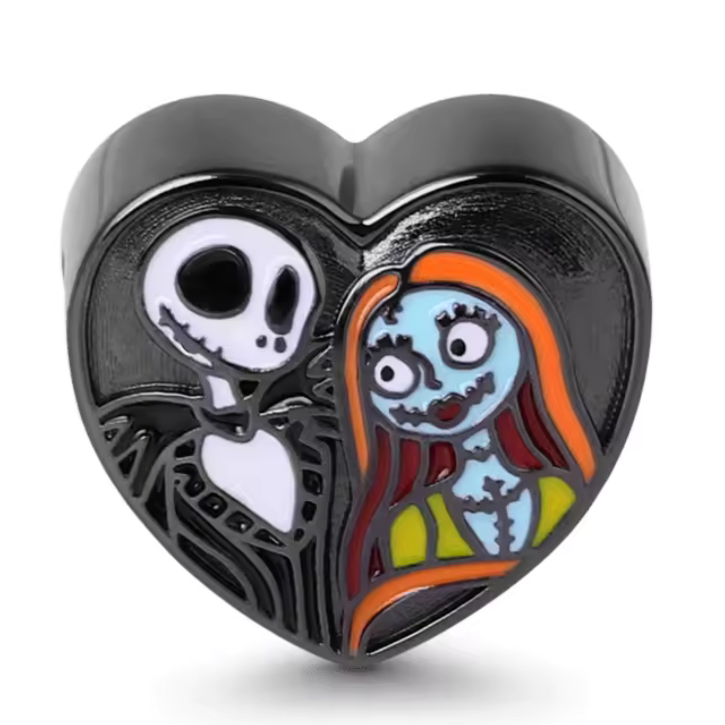 Charm - Cœur Noir Jack et Sally | Disney