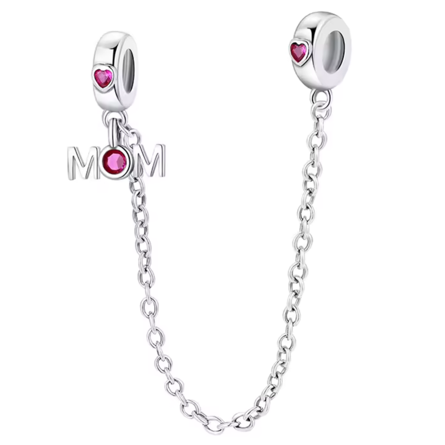 Charm Kette „MOM“ – Ewige Liebe und Dankbarkeit
