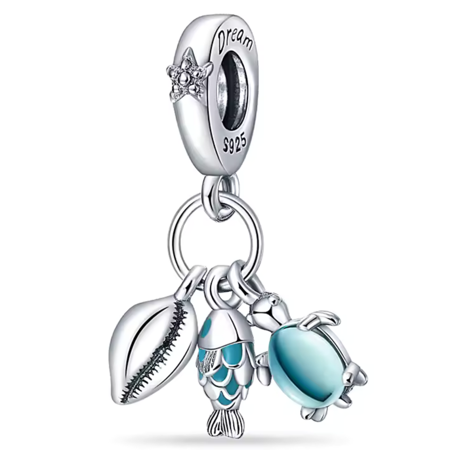 Charm – Tortue, Poisson et Coquillage