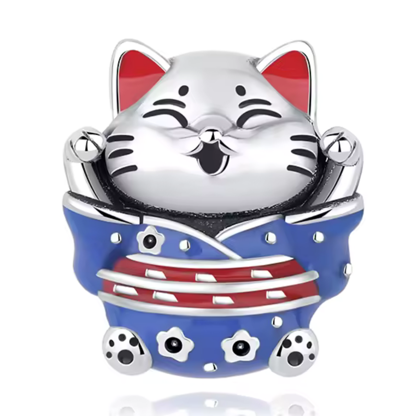 Maneki-Neko Savant Charm – Symbol der Weisheit und des Glücks