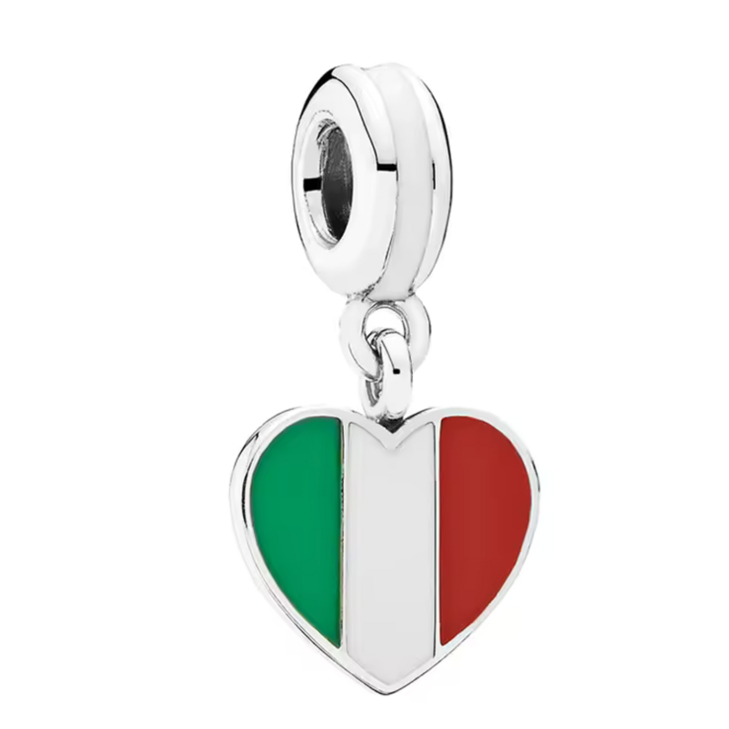 Charm Pendant - Heart Flag (14 Countries Available)