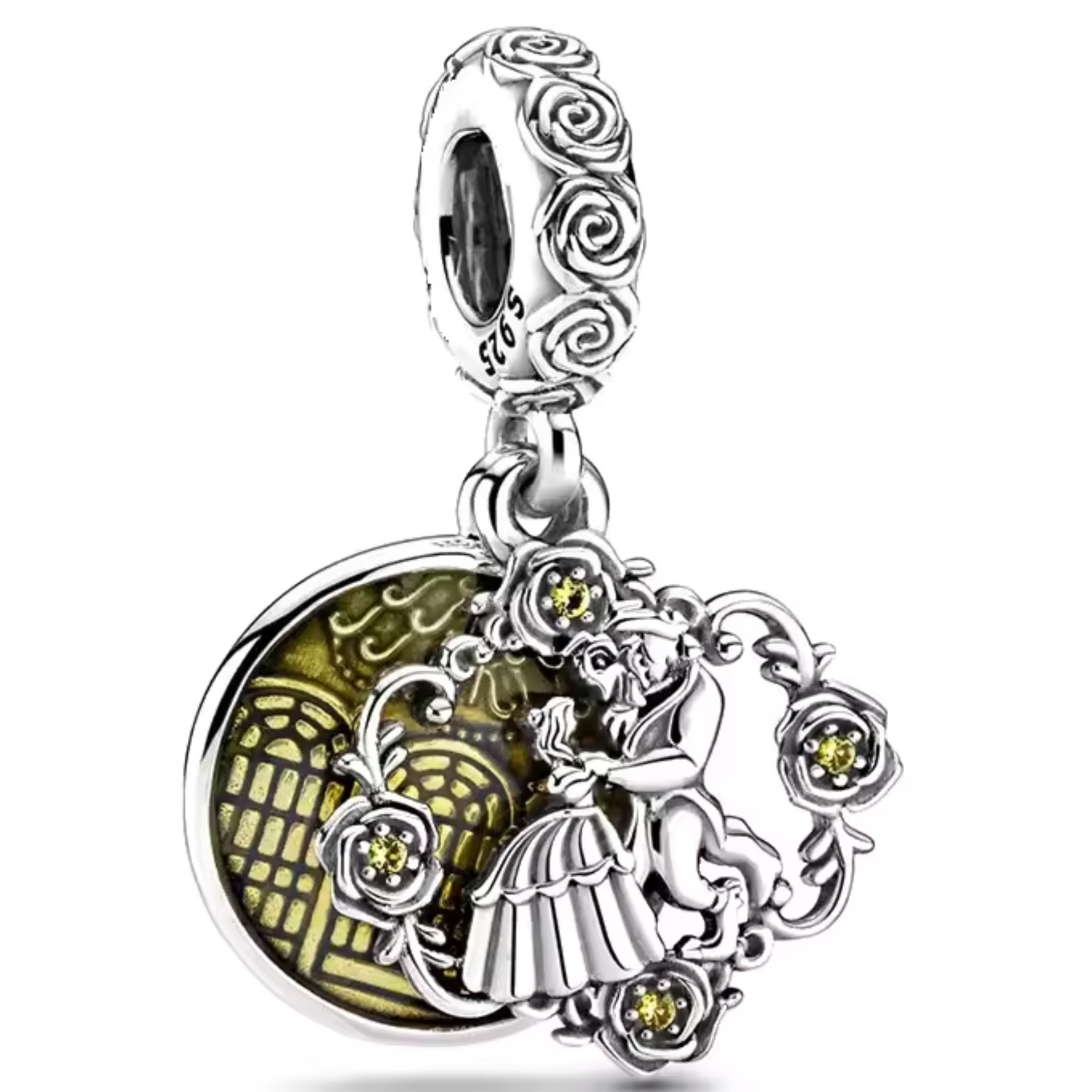 Charm Pendant - Beauty and the Beast Dancing | Disney
