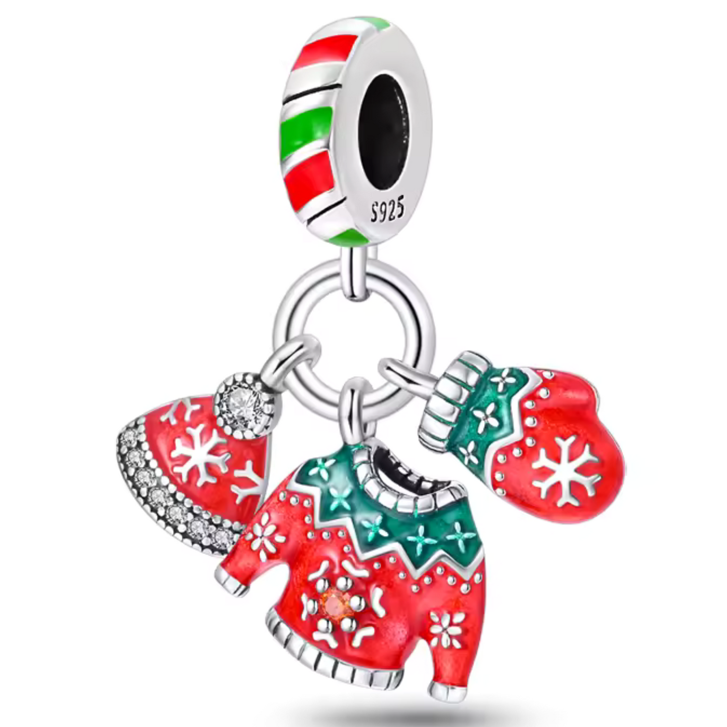 Charm - Christmas Sweater, Hat and Gloves