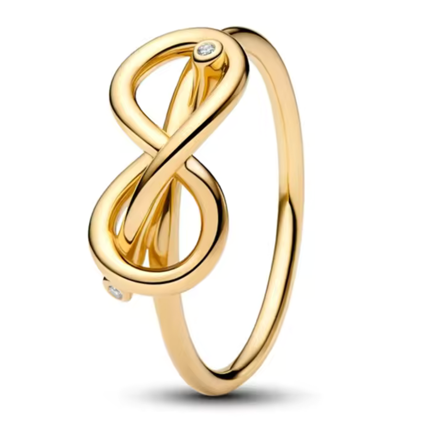 Bague Infini Élégante – Or ou Argenté