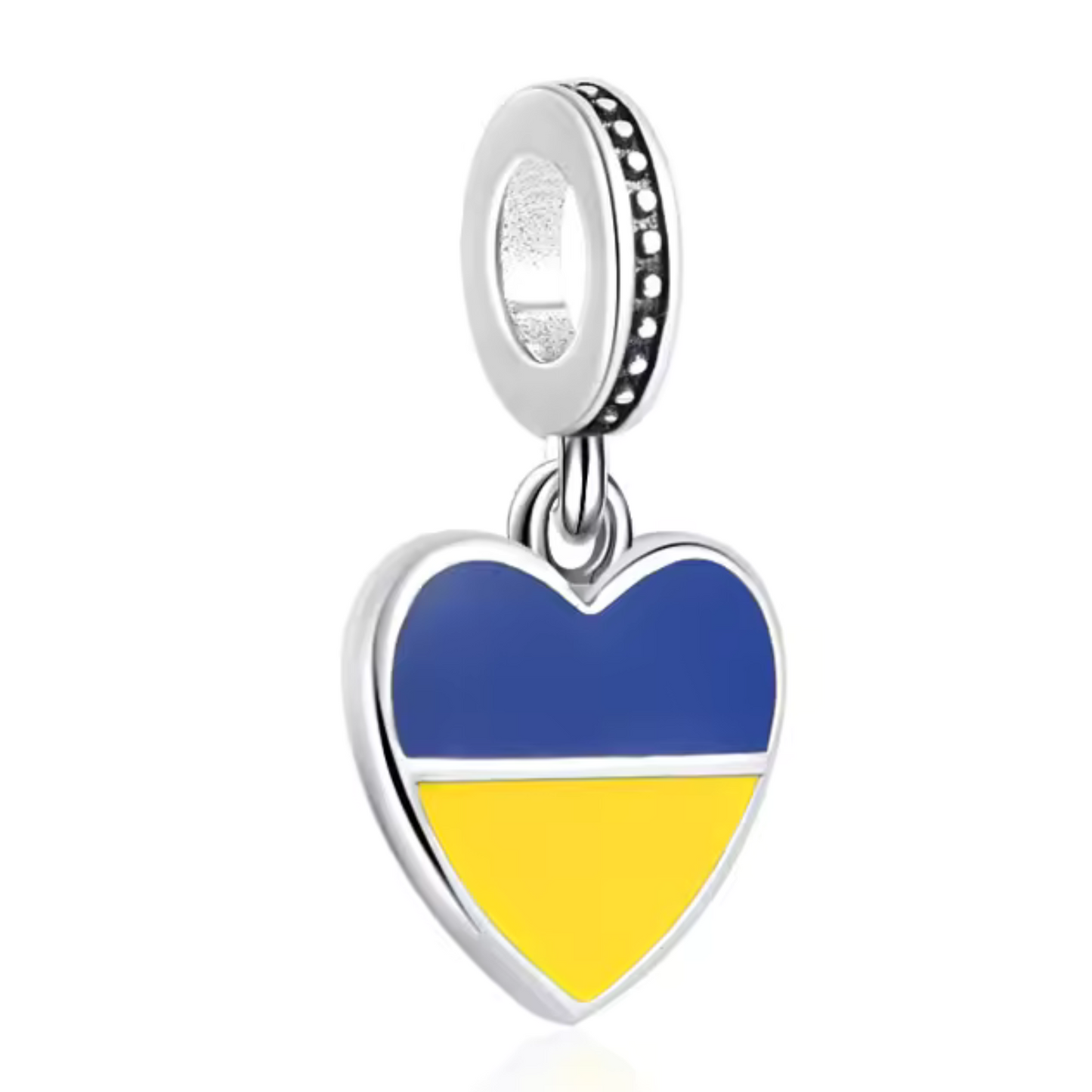 Charm Pendant - Heart Flag (14 Countries Available)