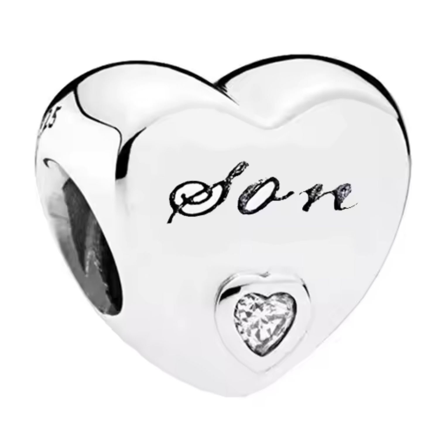 Charm Cœur Famille – 16 Designs au Choix