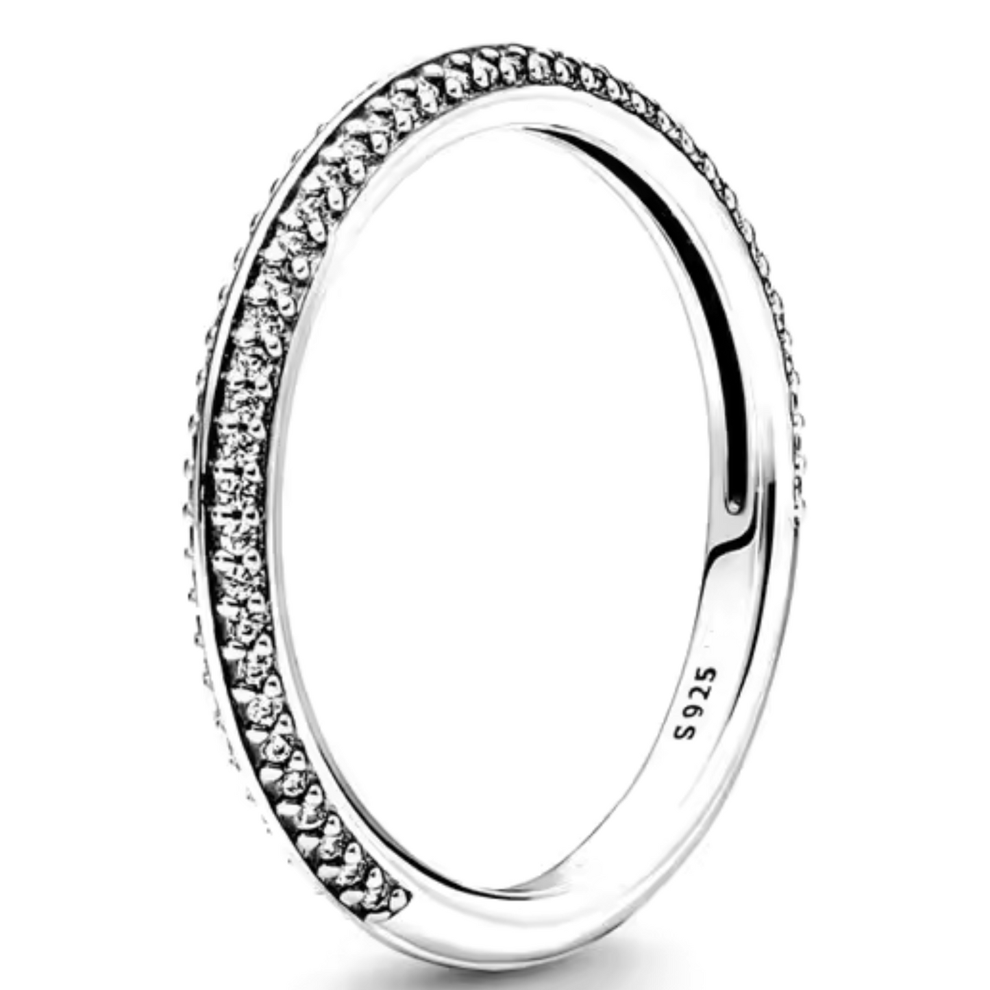Fine Silver Ring with Rhinestones – Luminous Discretion and Delicate Elegance