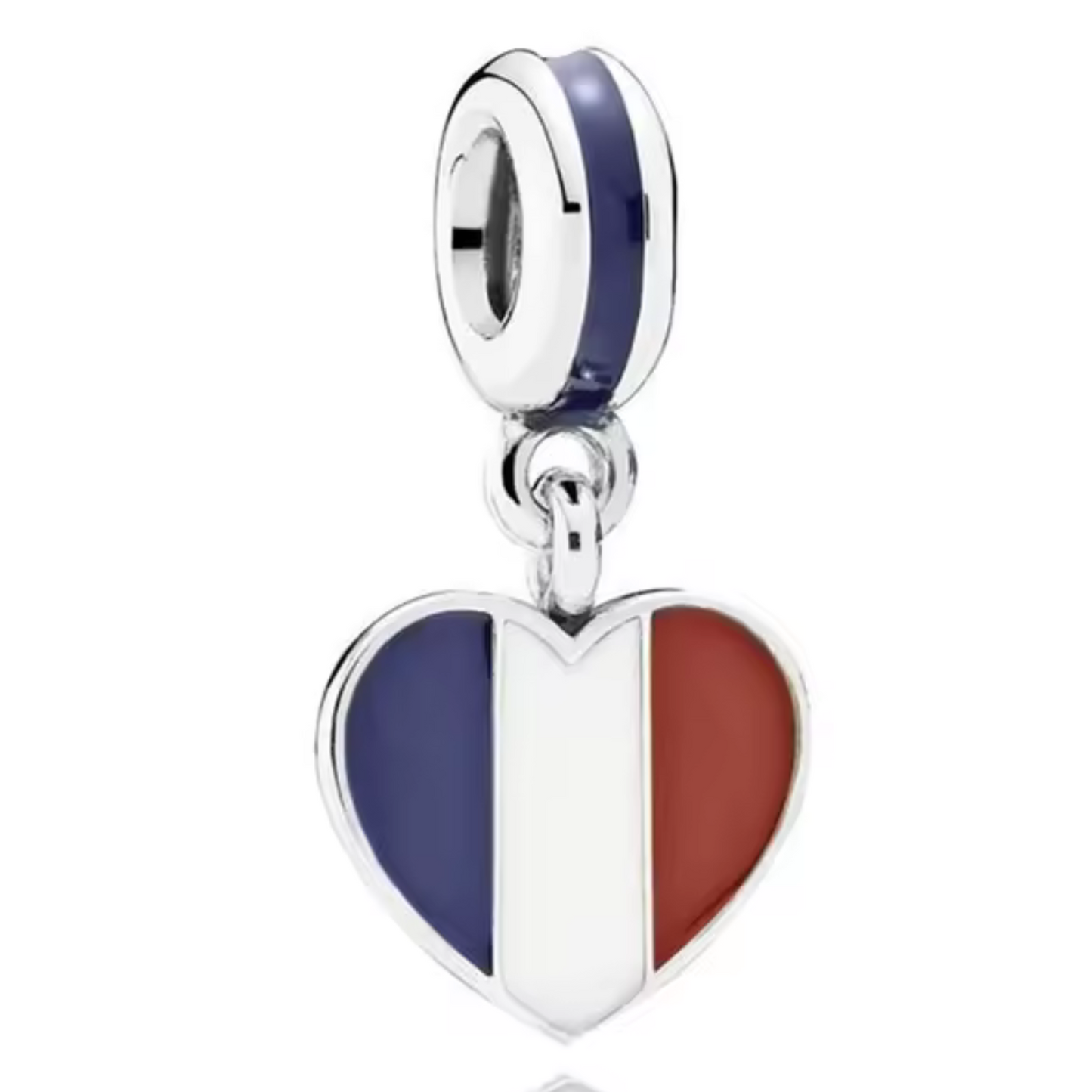 Charm Pendant - Heart Flag (14 Countries Available)