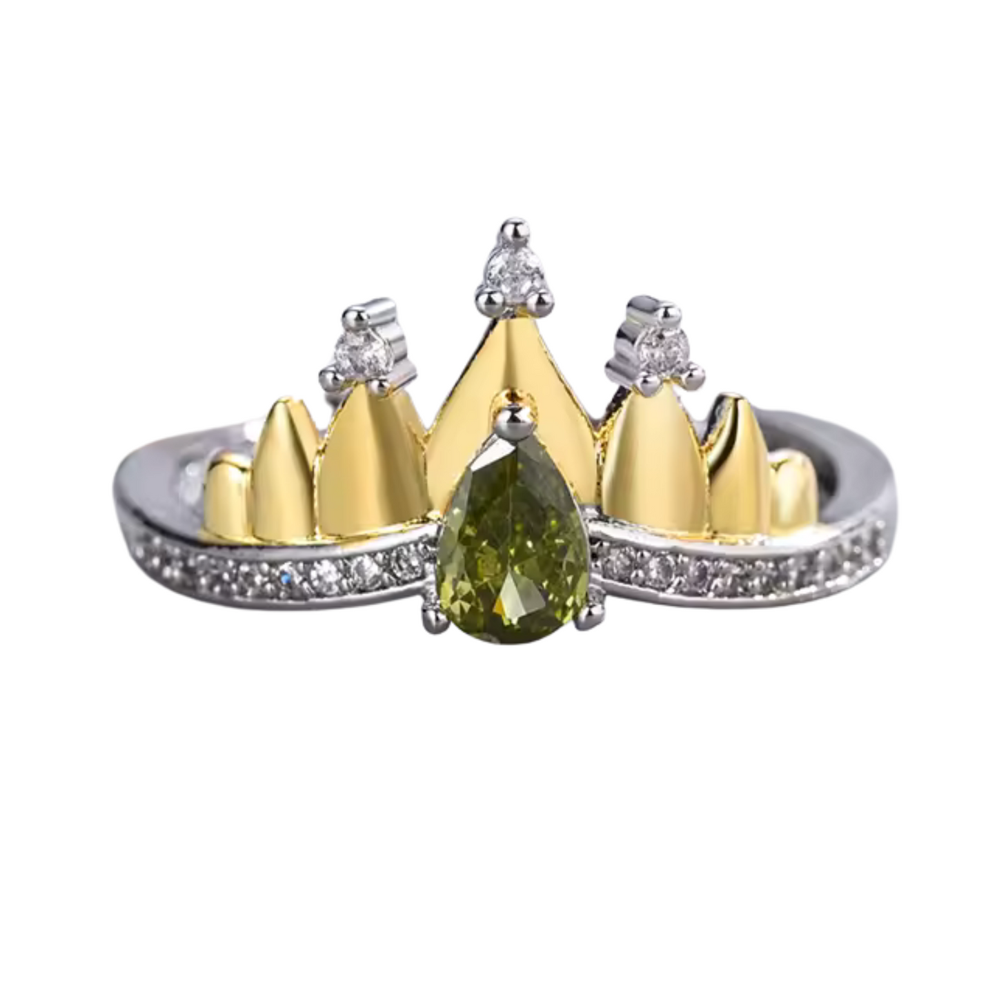 Bague Inspiration Tiana – Élégance Royale et Charme Unique