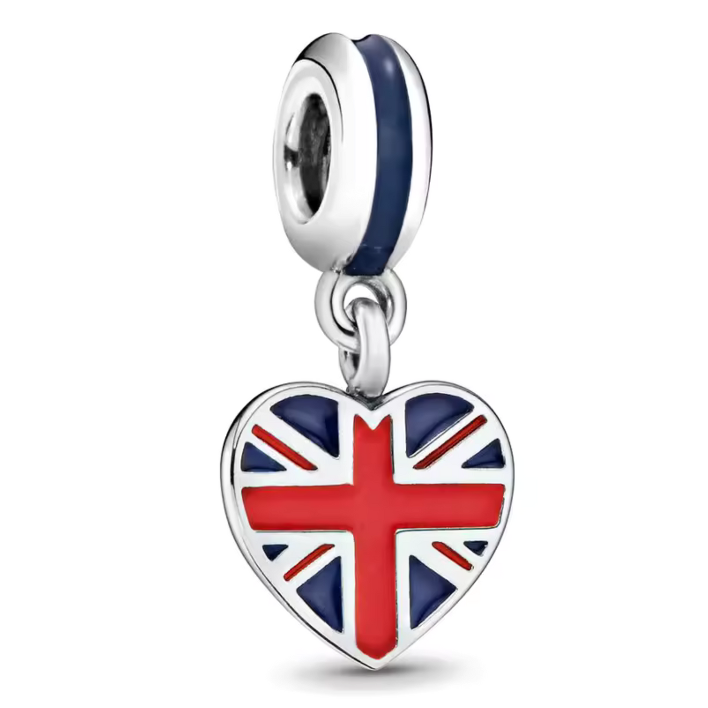 Charm Pendant - Heart Flag (14 Countries Available)