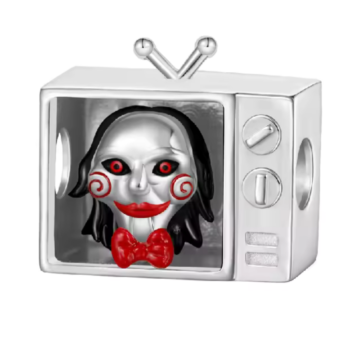 Charm "Saw" — L'icône du cinéma d'horreur avec télévision intégrée